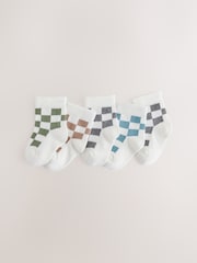 チェッカーボード - ソックス 5 足パック - 画像 1 / 3
