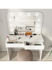 Kids Avenue White Trasman Hollywood Vanity Table - Image 5 of 5
