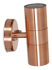Garden Trading Copper Finish Regent Up & Down Outdoor Light - Image 2 of 2