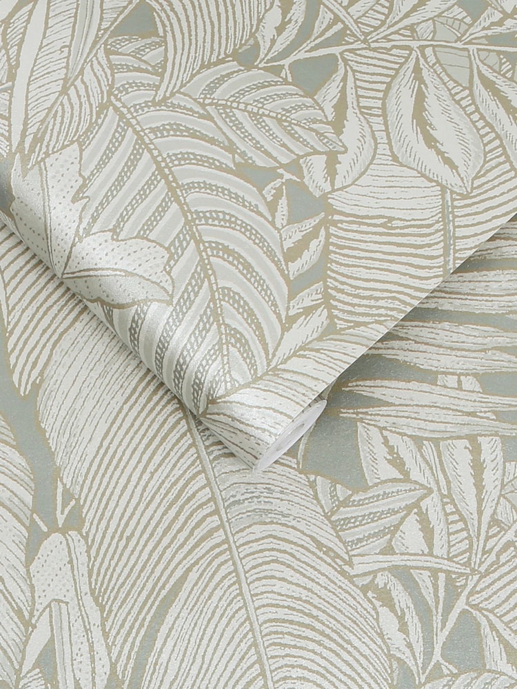 Graham & Brown Sage Paradys A4 Wallpaper Sample - Image 3 of 3