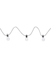 Garden Trading Black Festoon Lights Classic Solar 20 Bulbs - Image 3 of 3