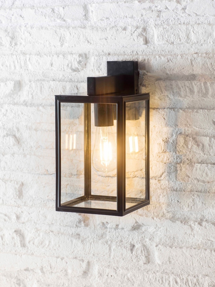 Garden Trading Carbon Belgrave Carriage Outdoor Wall Light - Image 1 of 5 Garden Trading Carbon Belgrave Carriage Outdoor Wall Light - Image 1 of 5