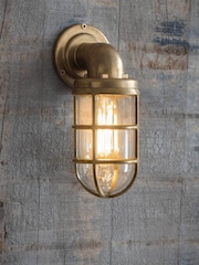 Garden Trading Brass Devonport Down Outdoor Wall Light - Image 1 of 4