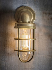 Garden Trading Brass Devonport Down Outdoor Wall Light - Image 2 of 4