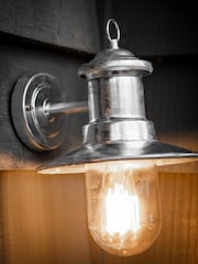 Garden Trading Silver St Ives Ships Outdoor Light - Image 3 of 5