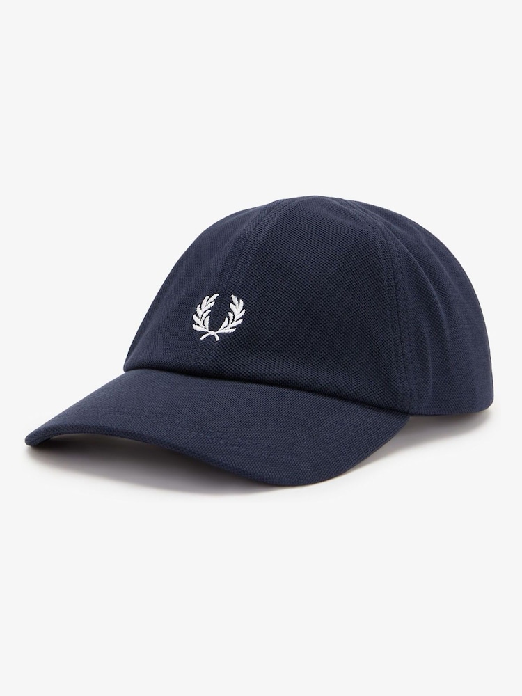 Fred Perry Navy Piquw Classic Cap - Image 1 of 3