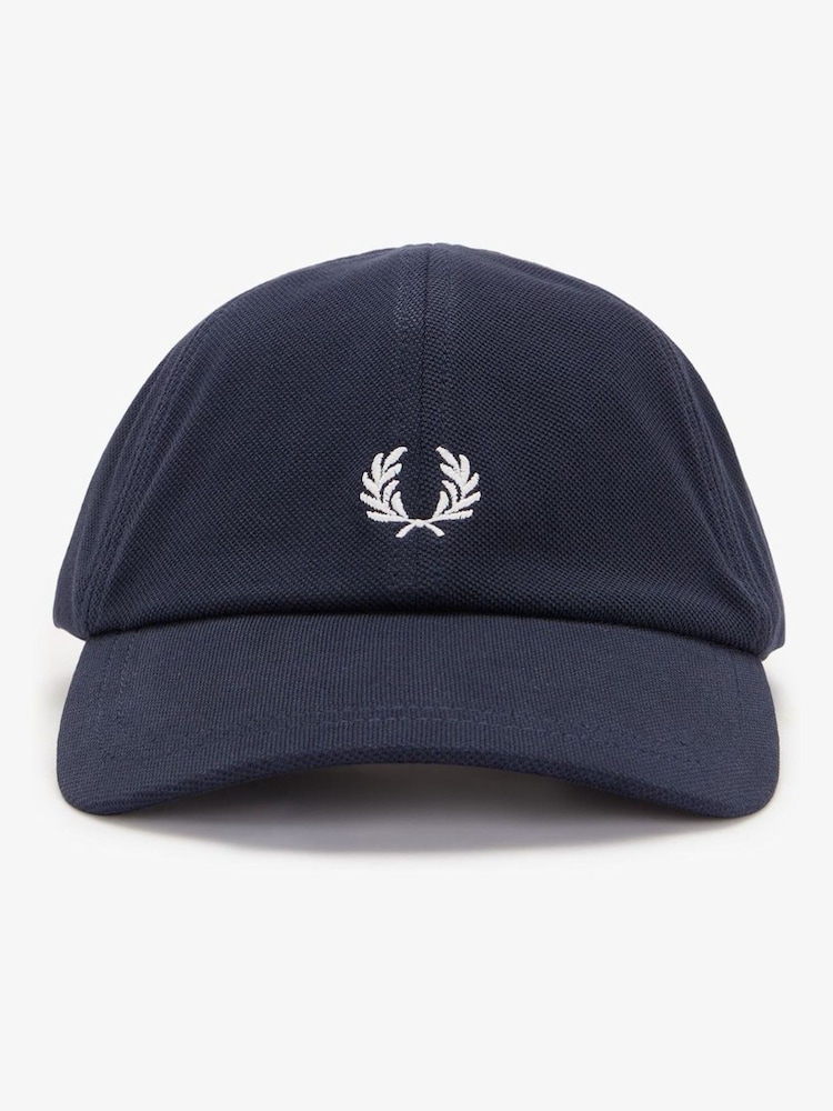 Fred Perry Navy Piquw Classic Cap - Image 3 of 3