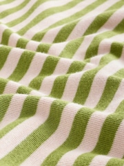 Green Stripe Oversized Cosy Rib Sweatshirt (3-16yrs) - Image 9 of 9