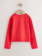 Червоний - Лонгслів Seam Detail Top (3–16років) - Image 5 of 7