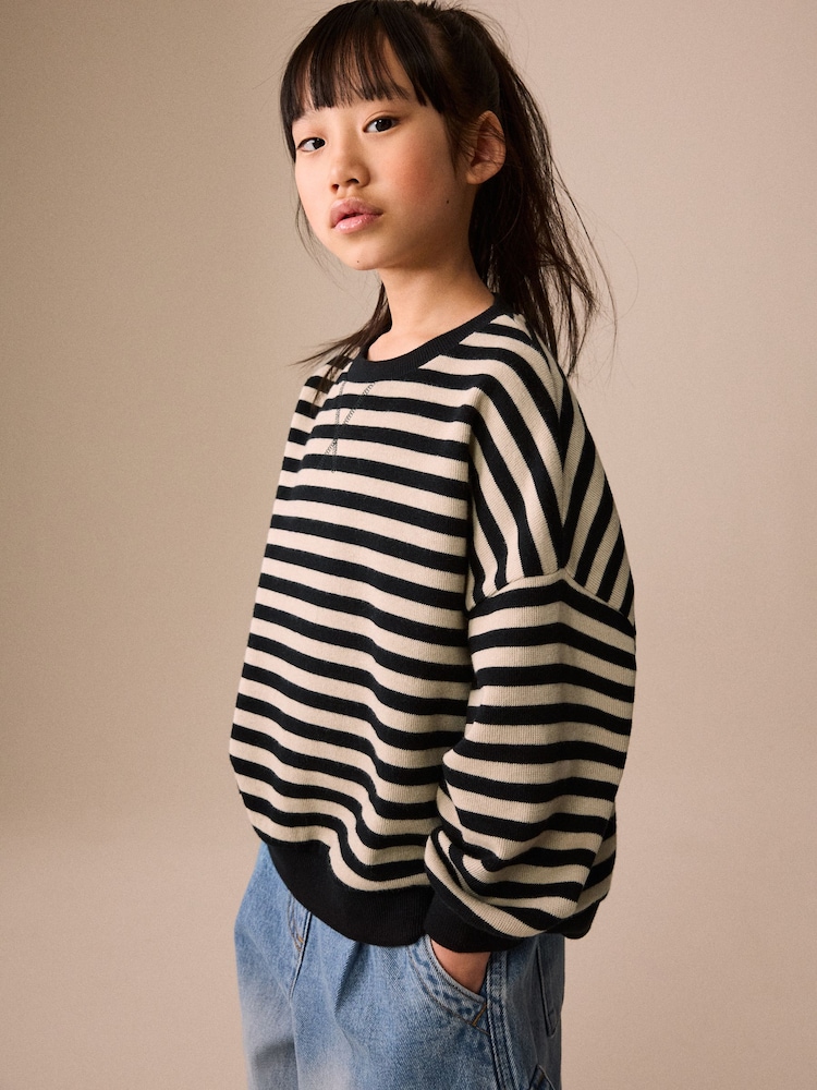 Multi - Sweat-shirt Oversized Cosy Rib (3-16yrs) - Image 1 de 7 Multi - Sweat-shirt Oversized Cosy Rib (3-16yrs) - Image 1 de 7