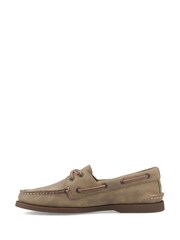 Sperry Authentic Brown 2 Eye Boat Shoes - Image 3 of 4