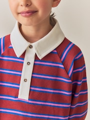 Brown Long Sleeve Rugby Top (3-16yrs) - Image 4 of 8