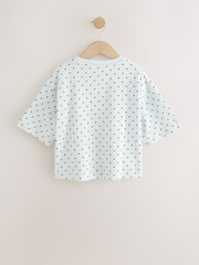 Blue Beaded T-Shirt (3-16yrs) - Image 6 of 8