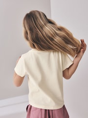 Mariposa crudo - Camiseta con cuentas (3-16 años) - Imagen 3 de 8