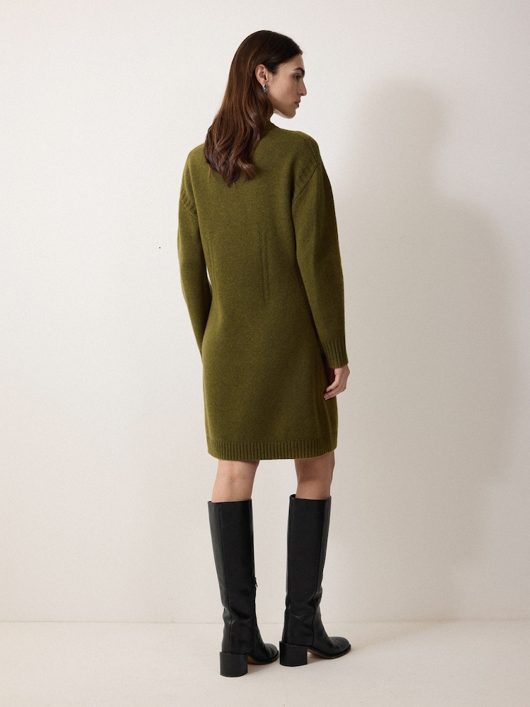 jigsaw knitted dress Knitted Mini Jumper Dress