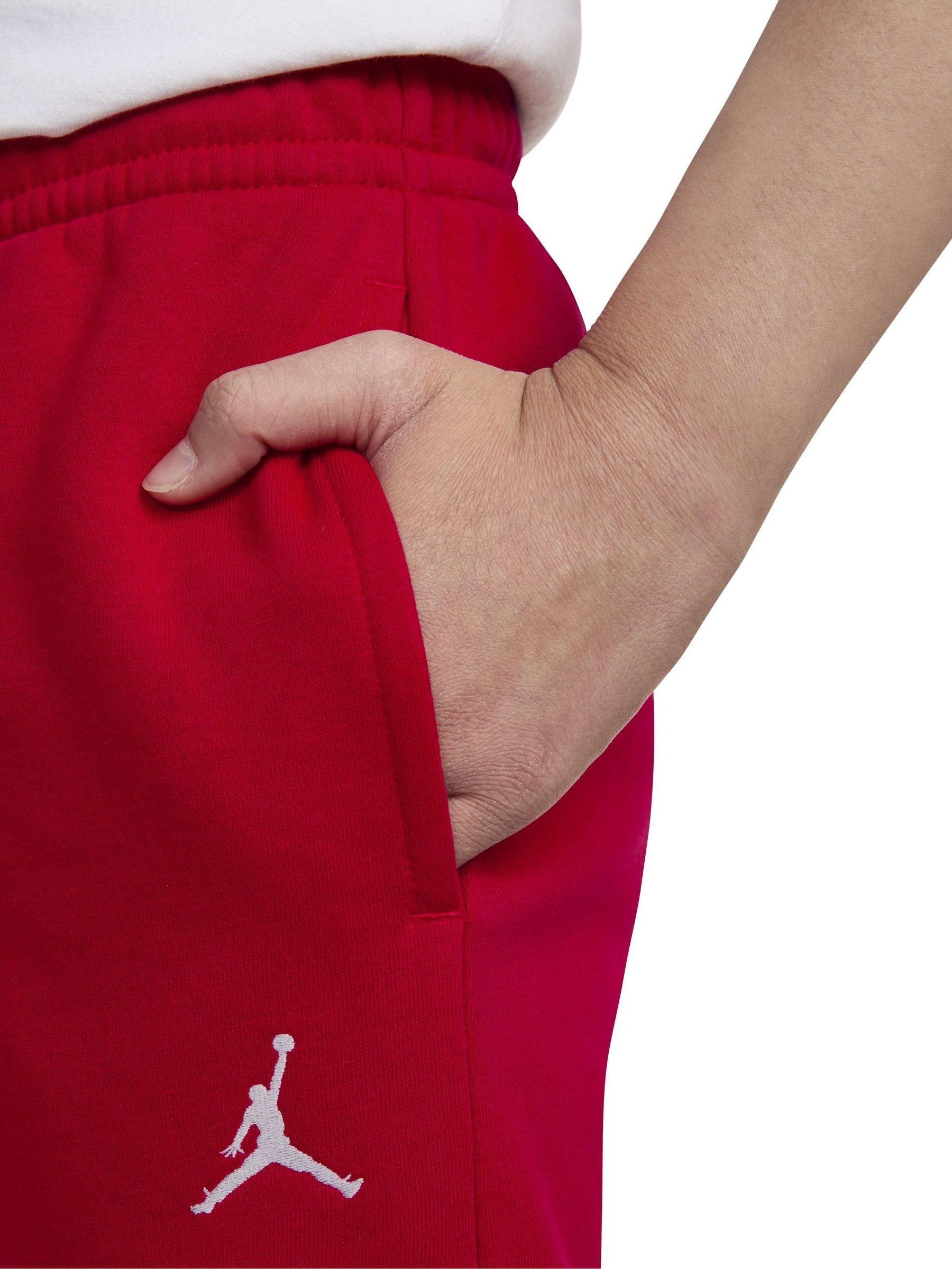 red air jordan joggers