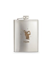 Personalised Christmas Hip Flask by My American Golf - Image 2 of 4