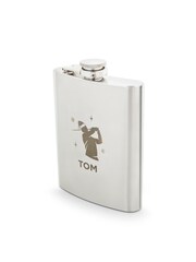 Personalised Christmas Hip Flask by My American Golf - Image 4 of 4
