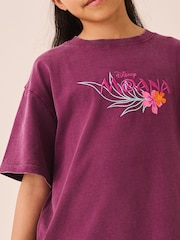 Purple Disney Moana - Tricou cu model grafic Larg (3-16yri) - Imaginea 1 din 8