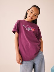 Purple Disney Moana - Tricou cu model grafic Larg (3-16yri) - Imaginea 2 din 8
