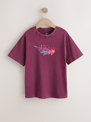 Purple Disney Moana - Tricou cu model grafic Larg (3-16yri) - Imaginea 5 din 8