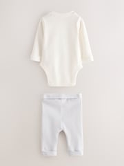 Baker by Ted Baker Bodysuit, Legging, Hat and Comforter 4 Piece Set - Image 3 of 11