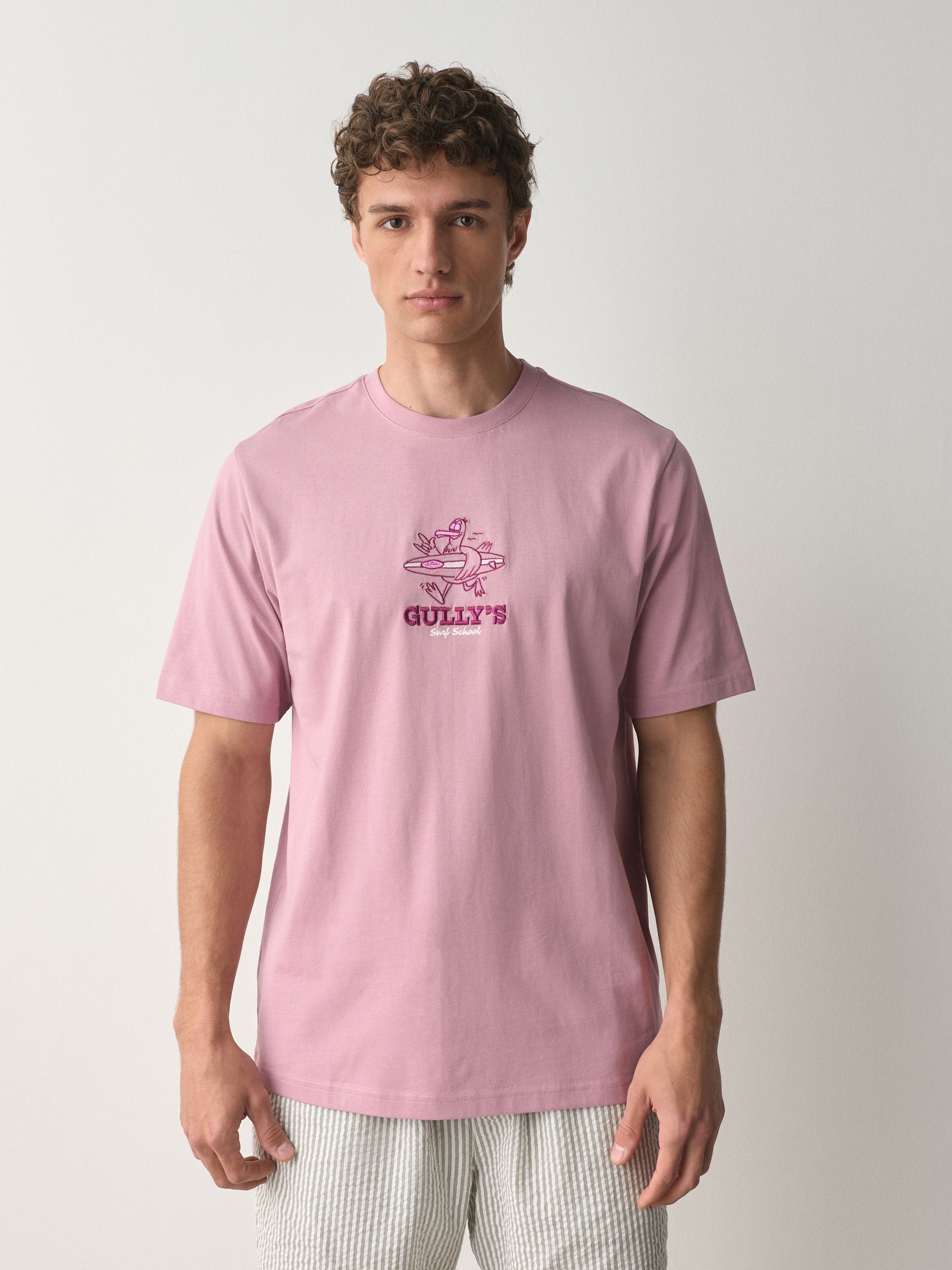 Buy Pink, Green, Blue charachter Regular Fit Graphic Print T