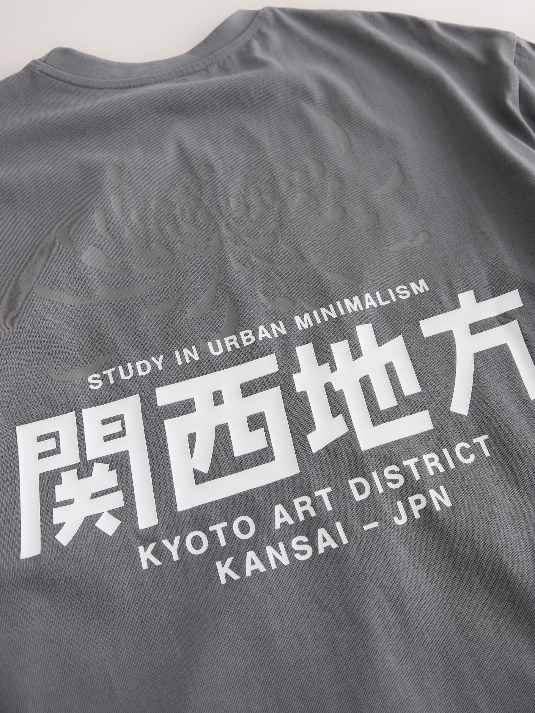 Buy Black Mono Japanese Relaxed Fit Graphic Print T-Shirts 3 Pack