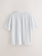 Black Mono Japanese Relaxed Fit Graphic Print T-Shirts 3 Pack - Image 4 of 13