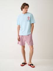 Blue Stamp Regular Fit Graphic Print Slub T-Shirt - Image 2 of 11