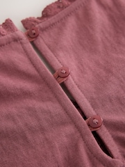 Pink Sleeveless Crew Neck Cornelli Top - Image 2 of 3