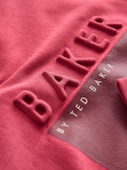 Baker by Ted Baker Oversized Embossed T-Shirt - Image 7 of 9