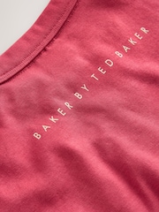 Baker by Ted Baker Oversized Embossed T-Shirt - Image 8 of 9
