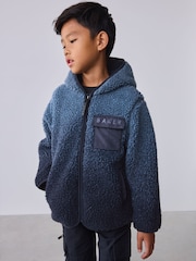 Baker by Ted Baker Zip Through Ombre Fleece - 13şəkildən 1 şəkil