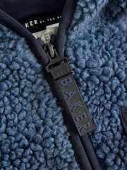 Baker by Ted Baker Zip Through Ombre Fleece - 13şəkildən 11 şəkil