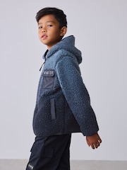 Baker by Ted Baker Zip Through Ombre Fleece - 13şəkildən 3 şəkil
