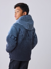 Baker by Ted Baker Zip Through Ombre Fleece - 13şəkildən 4 şəkil