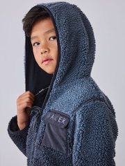 Baker by Ted Baker Zip Through Ombre Fleece - 13şəkildən 5 şəkil