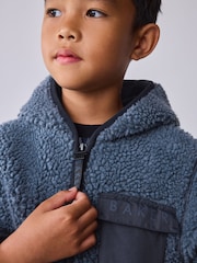 Baker by Ted Baker Zip Through Ombre Fleece - 13şəkildən 6 şəkil