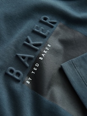 Baker by Ted Baker Oversized Embossed T-Shirt - Image 9 of 12