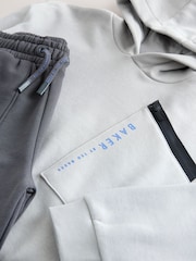 Baker by Ted Baker Oversized Zip Pocket Hoodie and Joggers Set - Image 10 of 14