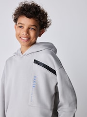 Baker by Ted Baker Oversized Zip Pocket Hoodie and Joggers Set - Image 5 of 14