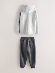 Baker by Ted Baker Oversized Zip Pocket Hoodie and Joggers Set - Image 7 of 14