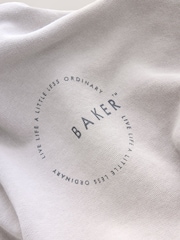 Baker by Ted Baker Stone Oversized Washed Hoodie and Joggers Set - Image 13 of 14