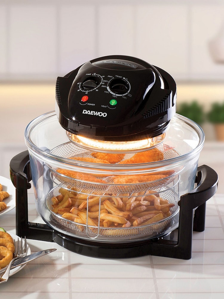 Daewoo Black Halogen Air Fryer 17L - Image 2 of 7 Daewoo Black Halogen Air Fryer 17L - Image 2 of 7