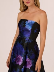 Adrianna Papell Strapless Organza Gown - Imagen 3 de 6