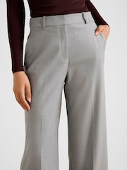 Forever New Grey Raine Straight Leg Pants - Image 3 of 5