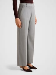 Forever New Grey Raine Straight Leg Pants - Image 4 of 5