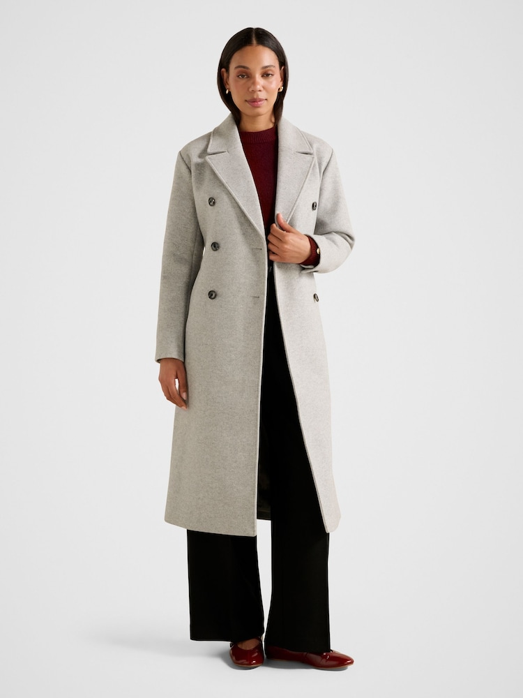 Forever New Grey Shyla Belted Coat - Image 1 of 5 Forever New Grey Shyla Belted Coat - Image 1 of 5