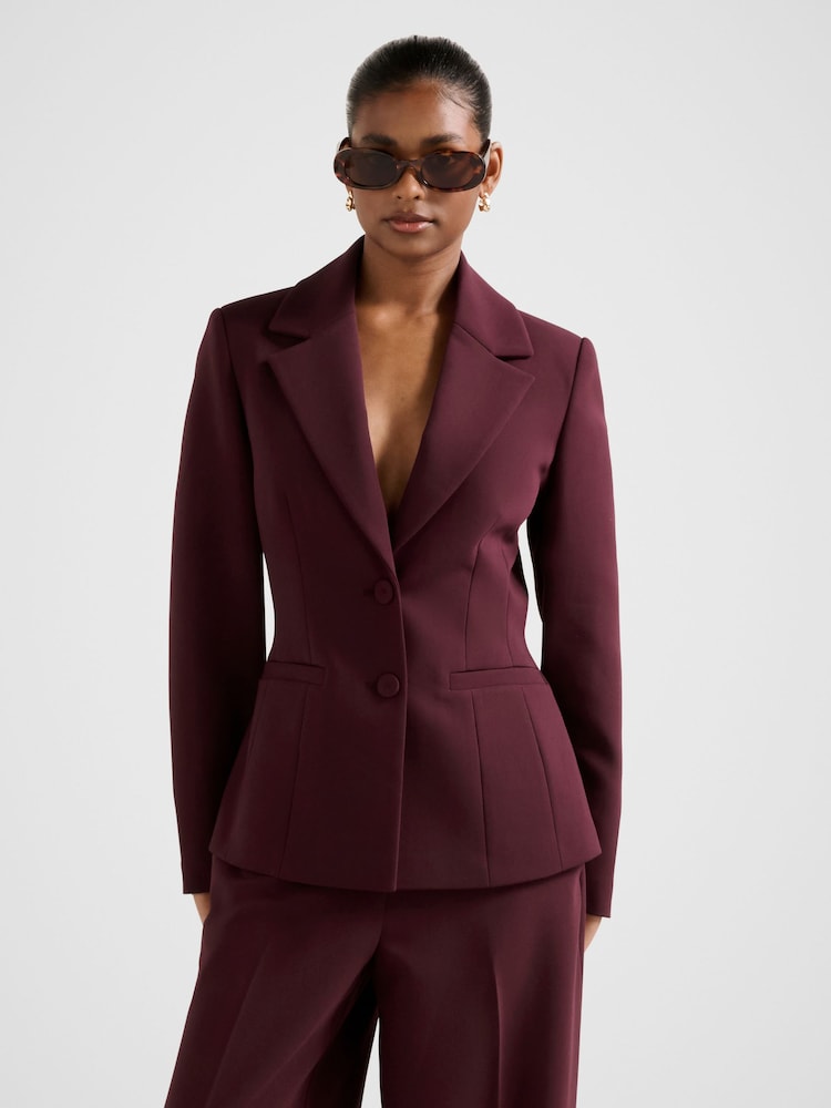 Forever New Red Lee Petite Nipped Waist Blazer - Image 1 of 5 Forever New Red Lee Petite Nipped Waist Blazer - Image 1 of 5